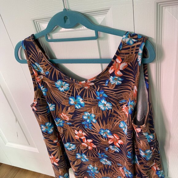 Lands' End Tropical Bundle Tank Tops Size 2X - Picture 4 of 9